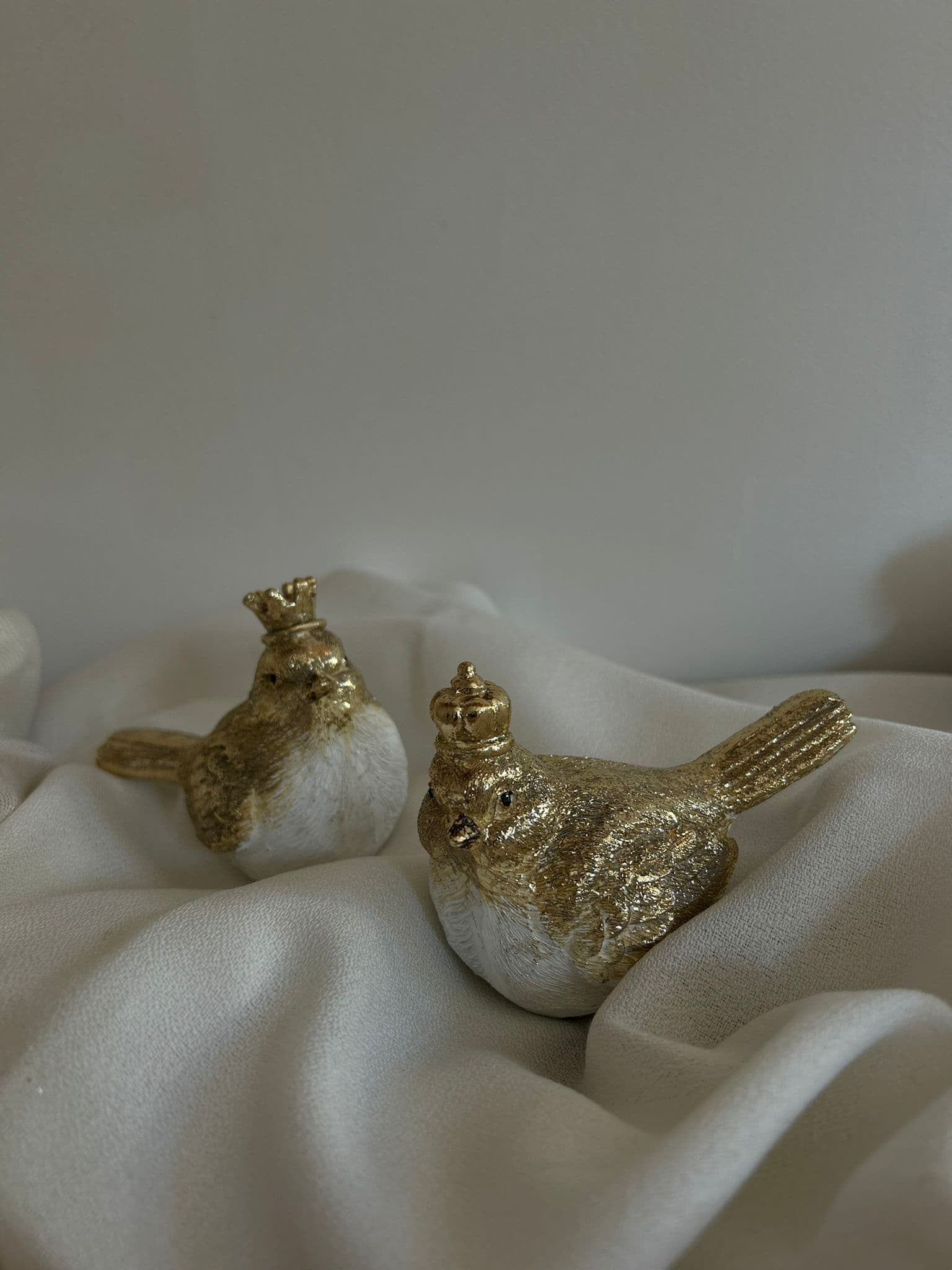 Komplet figurek ptaszków