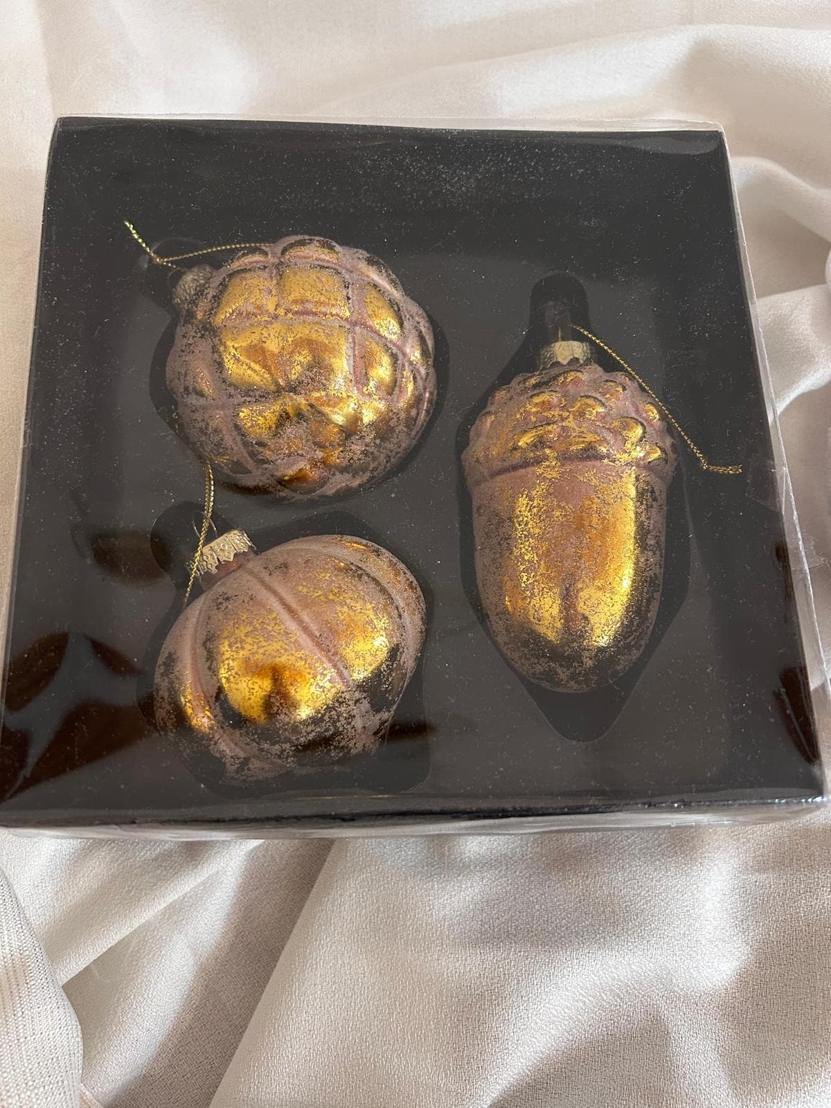 Komplet bombek postarzanych